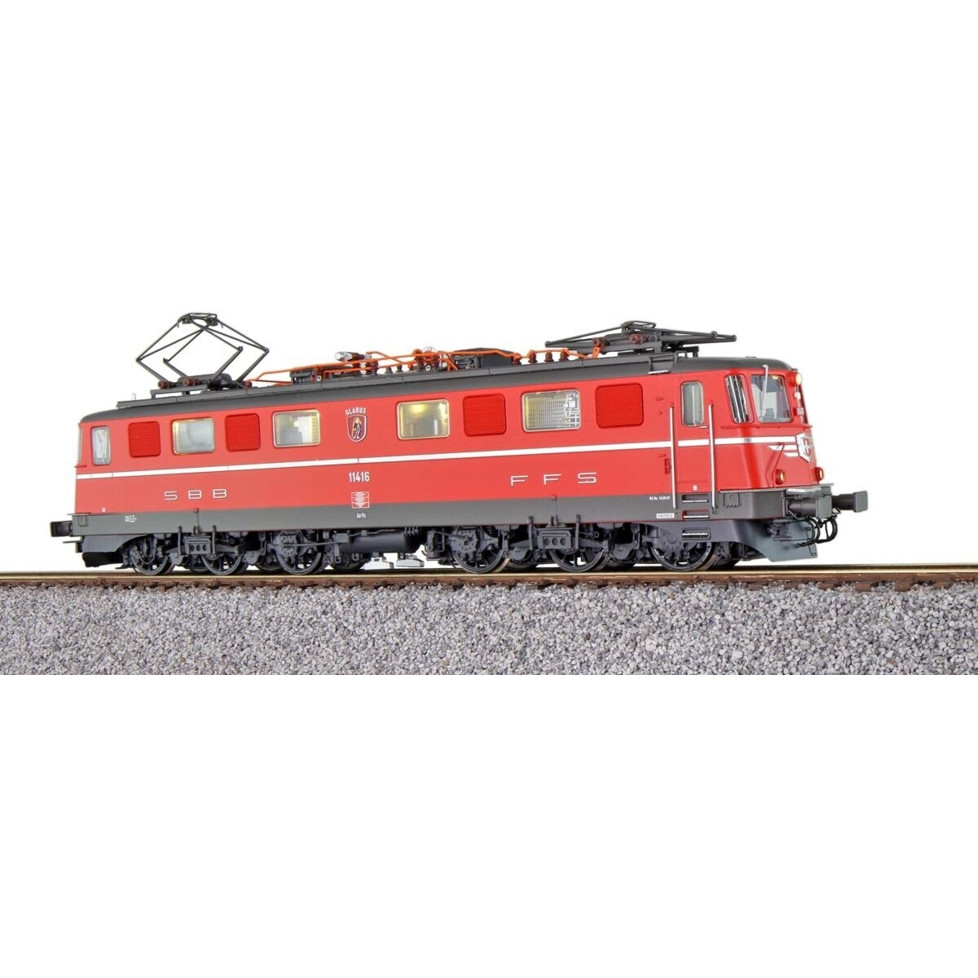 ESU H0 E-Lok AE66 Glarus - SBB Ep. V - DC+AC Sound (31533)