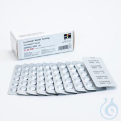 Lovibond® Reagenztabletten für Kupfer/Zink LR - Hochpräzise Wasseranalyse