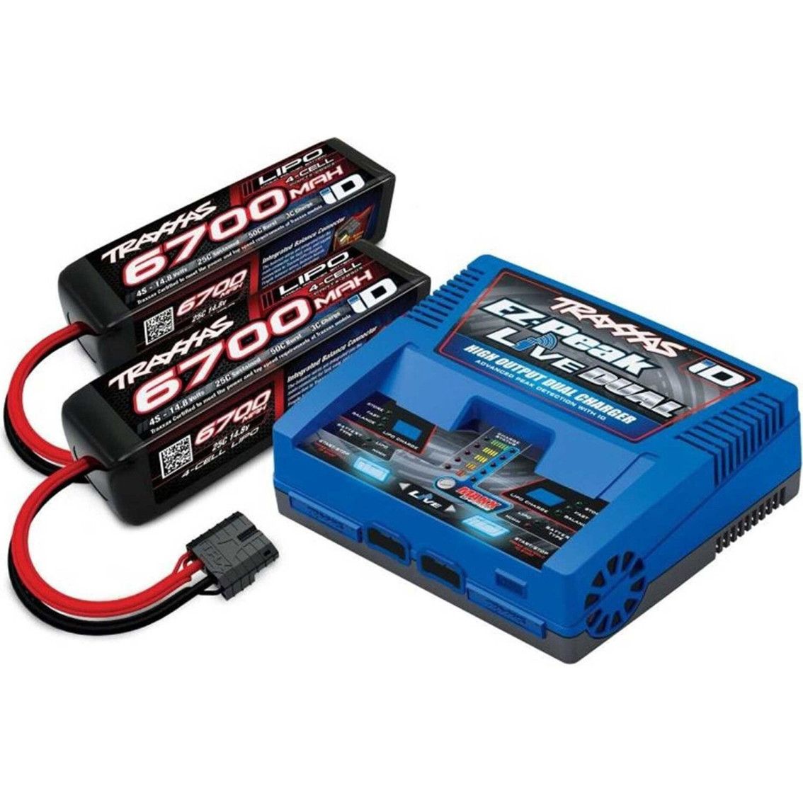 Traxxas EZ-Peak Live Dual RC-Ladegerät mit 2x LiPo (2997)