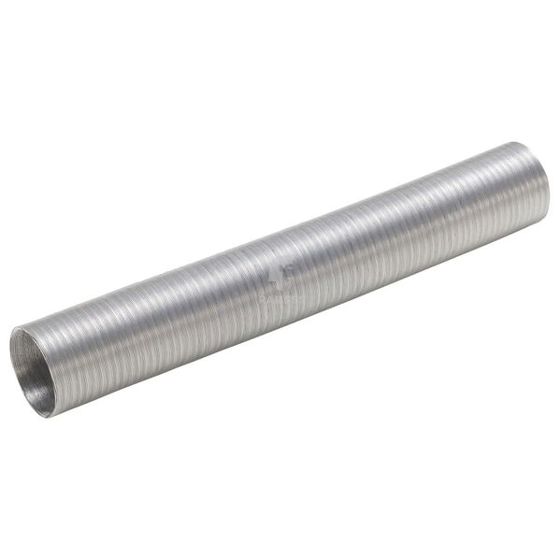 Hochwertiger Aluminium Flexschlauch - 55 mm, 1 Meter Länge - Ideal für Vorwärmschläuche